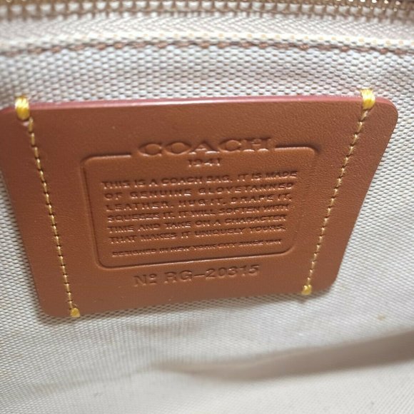 Coach 1941 Rogue 30 1st Generation Mineral Green Lock & Key Hang tag RARE - Picture 11 of 12